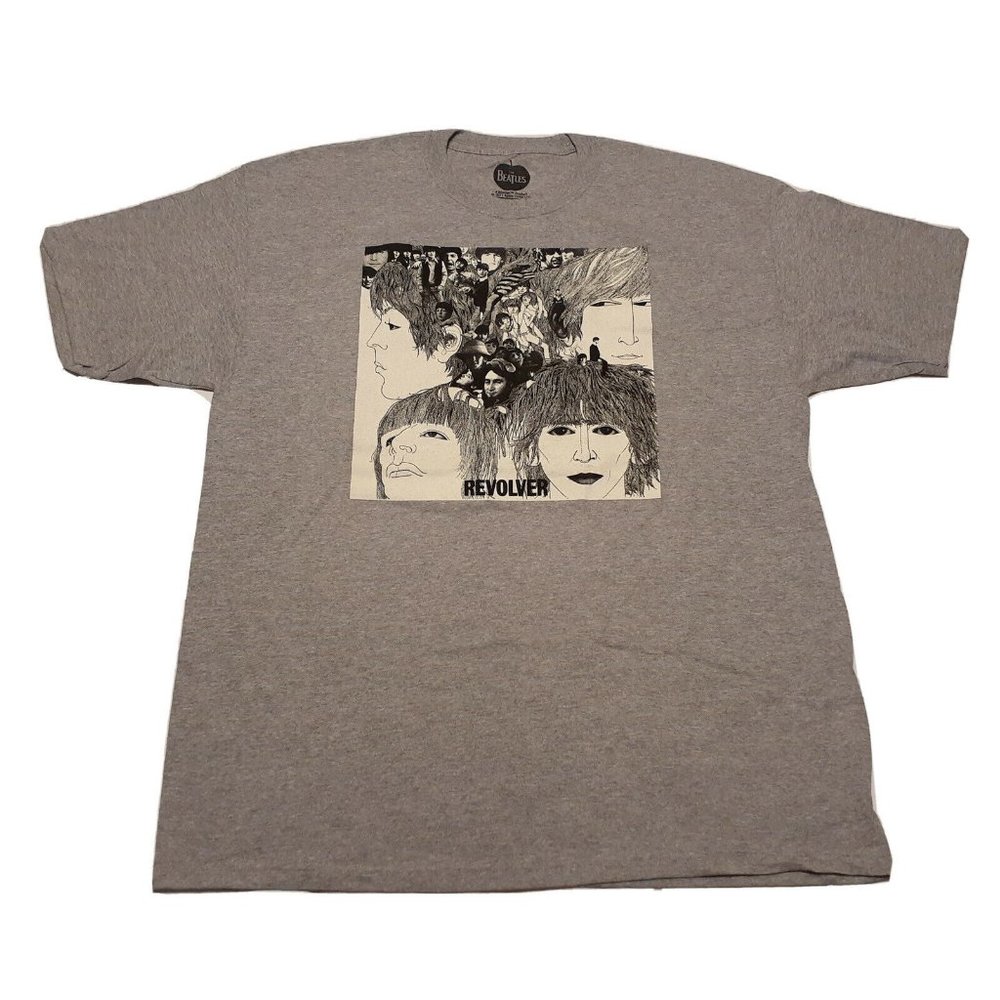2011 BEATLES REVOLVER T SHIRT SIZE XL New Gray